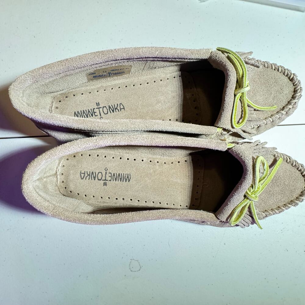 MINNETONKA Moccasins Kilty Plus Stone size 11 - Picture 6 of 7